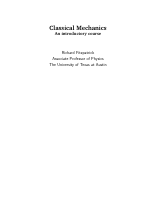 Classical Mechanics An introductory.pdf